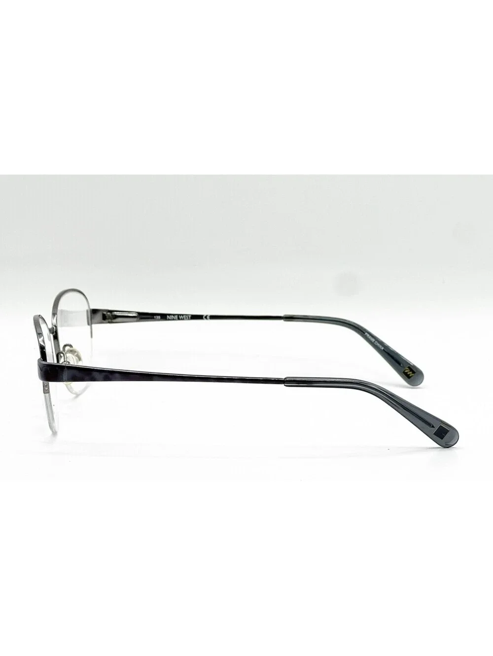 Nine West Nw1060 035 Light Gunmetal Authentic Eyeglasses 52-17-135